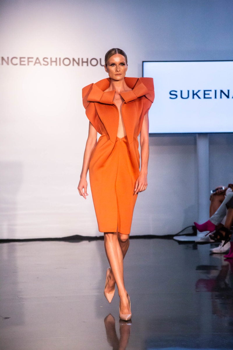 ESSENCE Fashion House Omar Salam Sent Daring Looks Down The Runway Essence