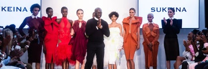 ESSENCE Fashion House NYC: Omar Salam Sent Daring Looks Down The ESSENCE Runway