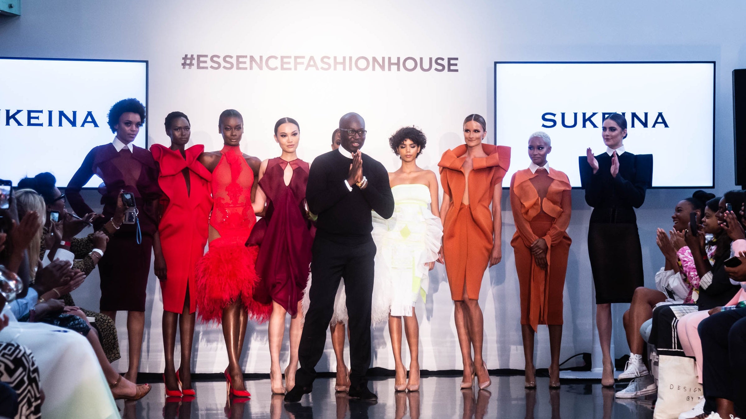 ESSENCE Fashion House NYC: Omar Salam Sent Daring Looks Down The ESSENCE Runway