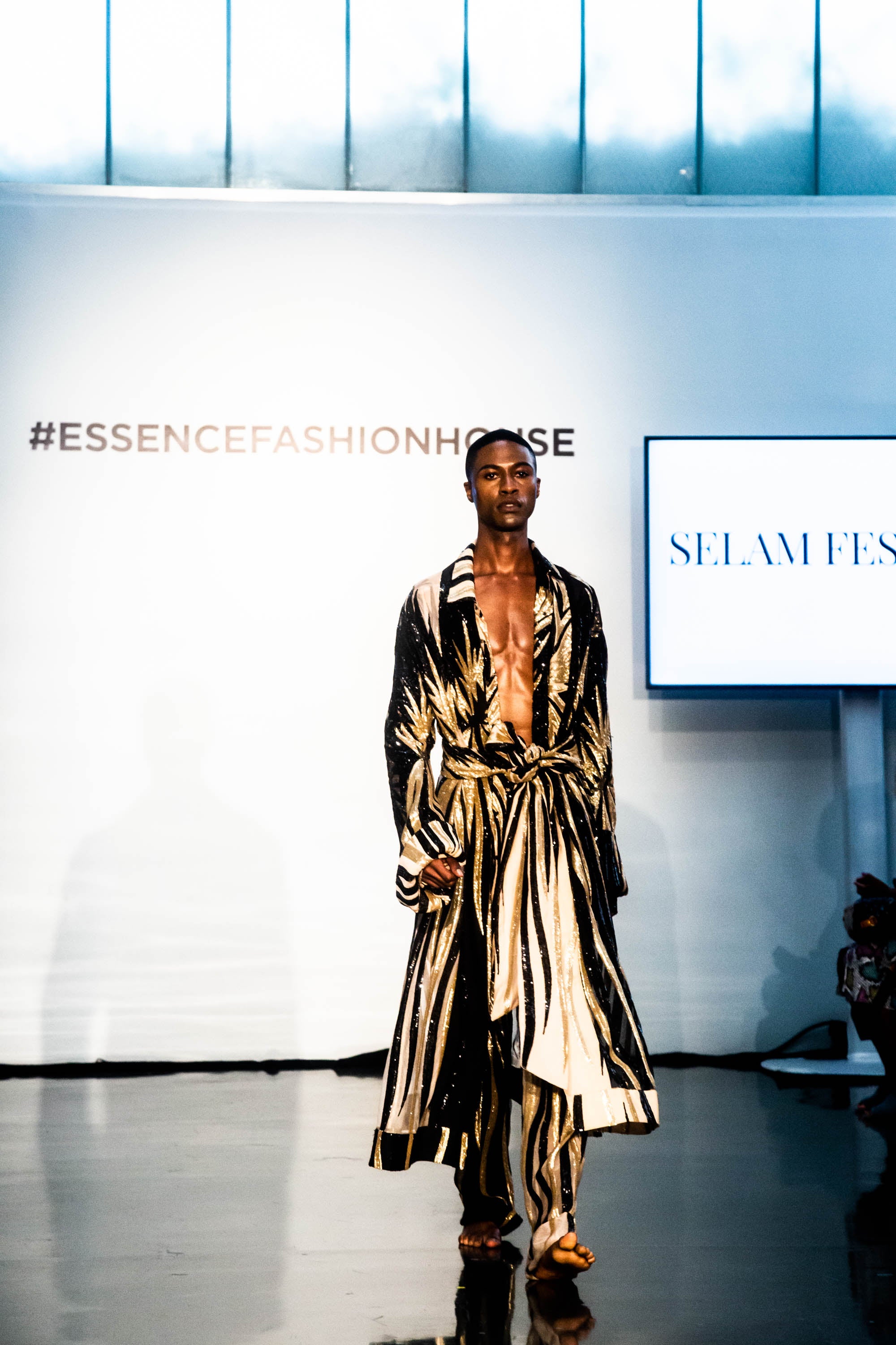 ESSENCE Fashion House NYC: Selam Fessahaye Wowed The Crowd With Avant-Garde Looks