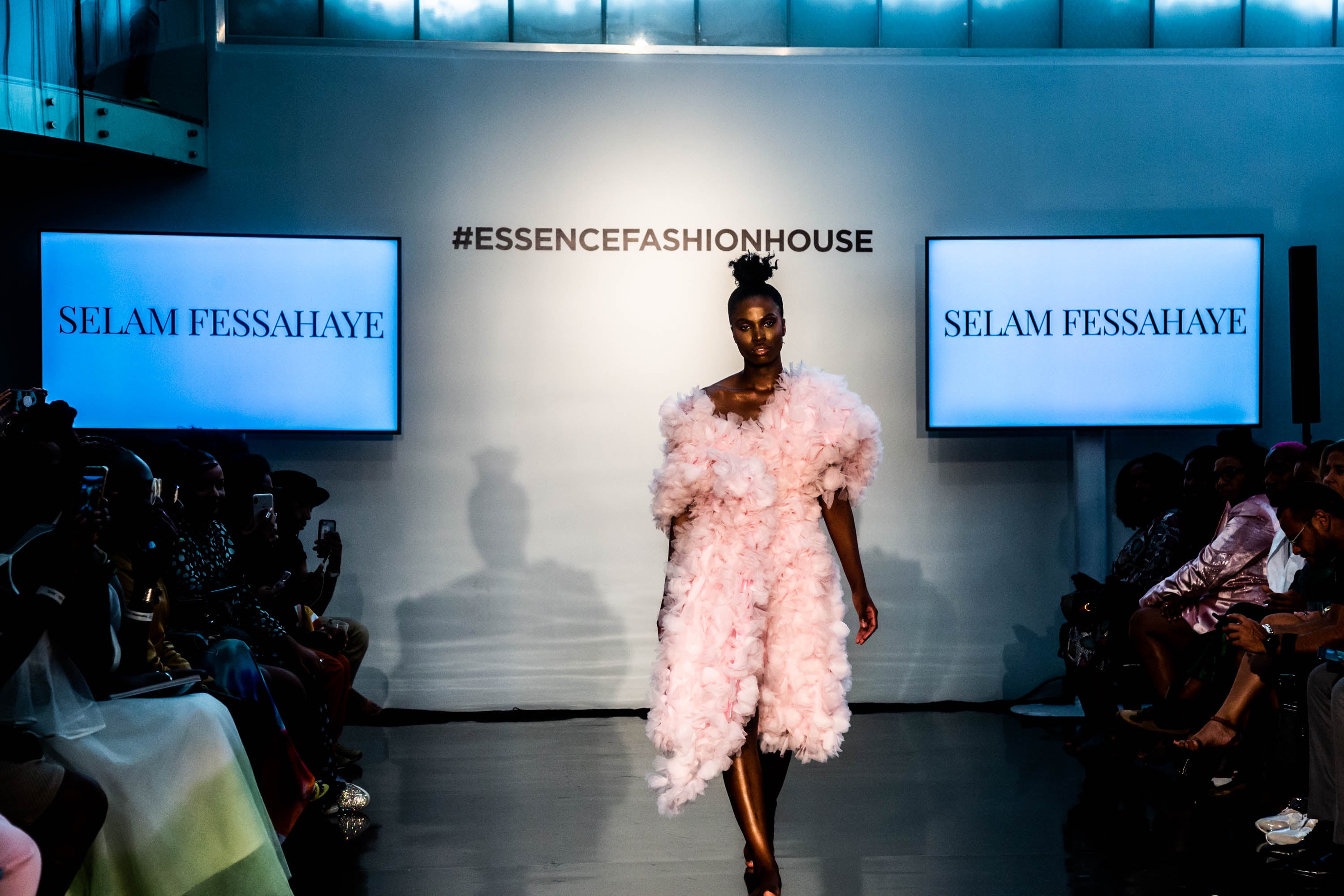 ESSENCE Fashion House NYC: Selam Fessahaye Wowed The Crowd With Avant-Garde Looks