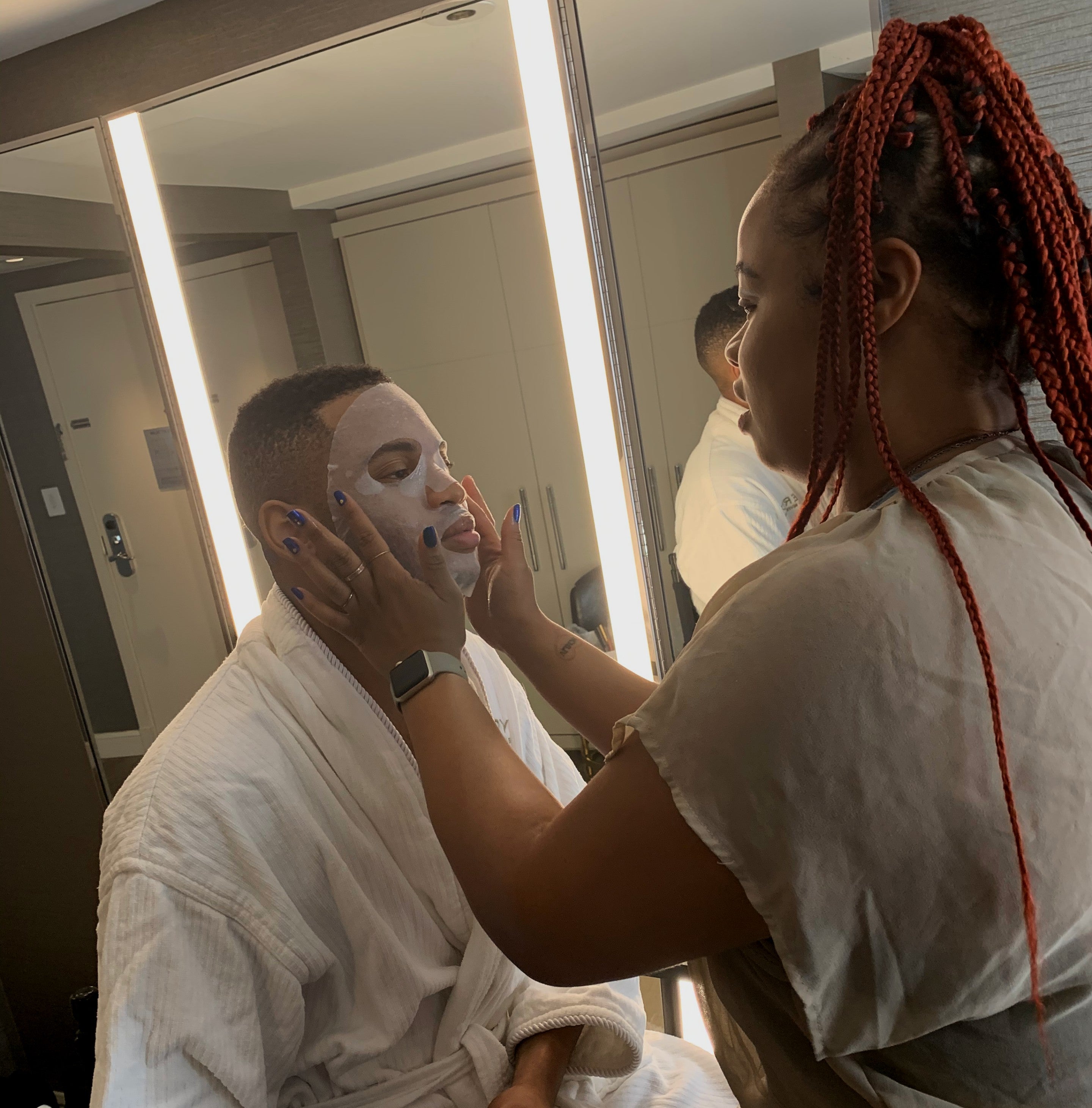 Ryan Jamaal Swain Wore A Full Face For The Emmy Awards