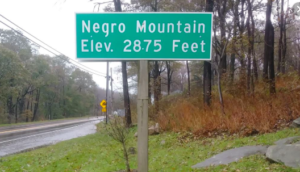 Signs Marking 'Negro Mountain’ Removed From Maryland Highways