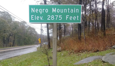 Signs Marking ‘Negro Mountain’  Removed From Maryland Highways
