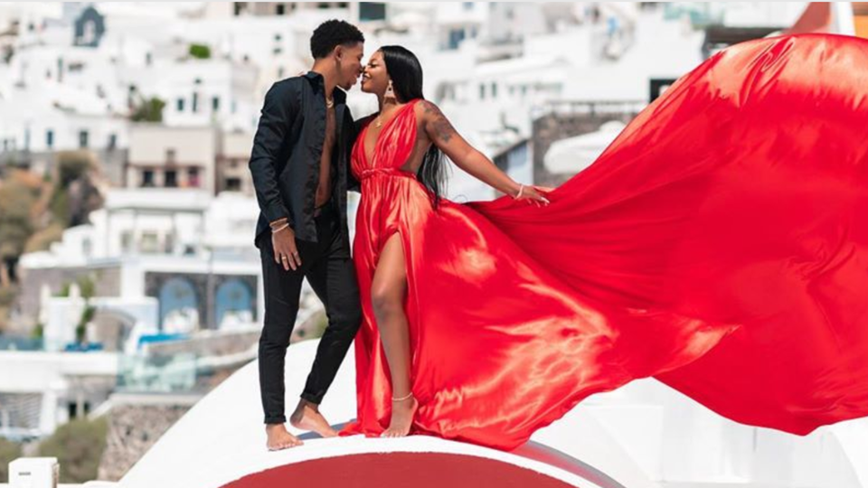 YouTube Couple De’arra and Ken 4 Life Got Engaged In Greece