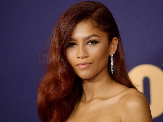 Zendaya Shut Down The Emmys Red Carpet With A Ruby Body Wave