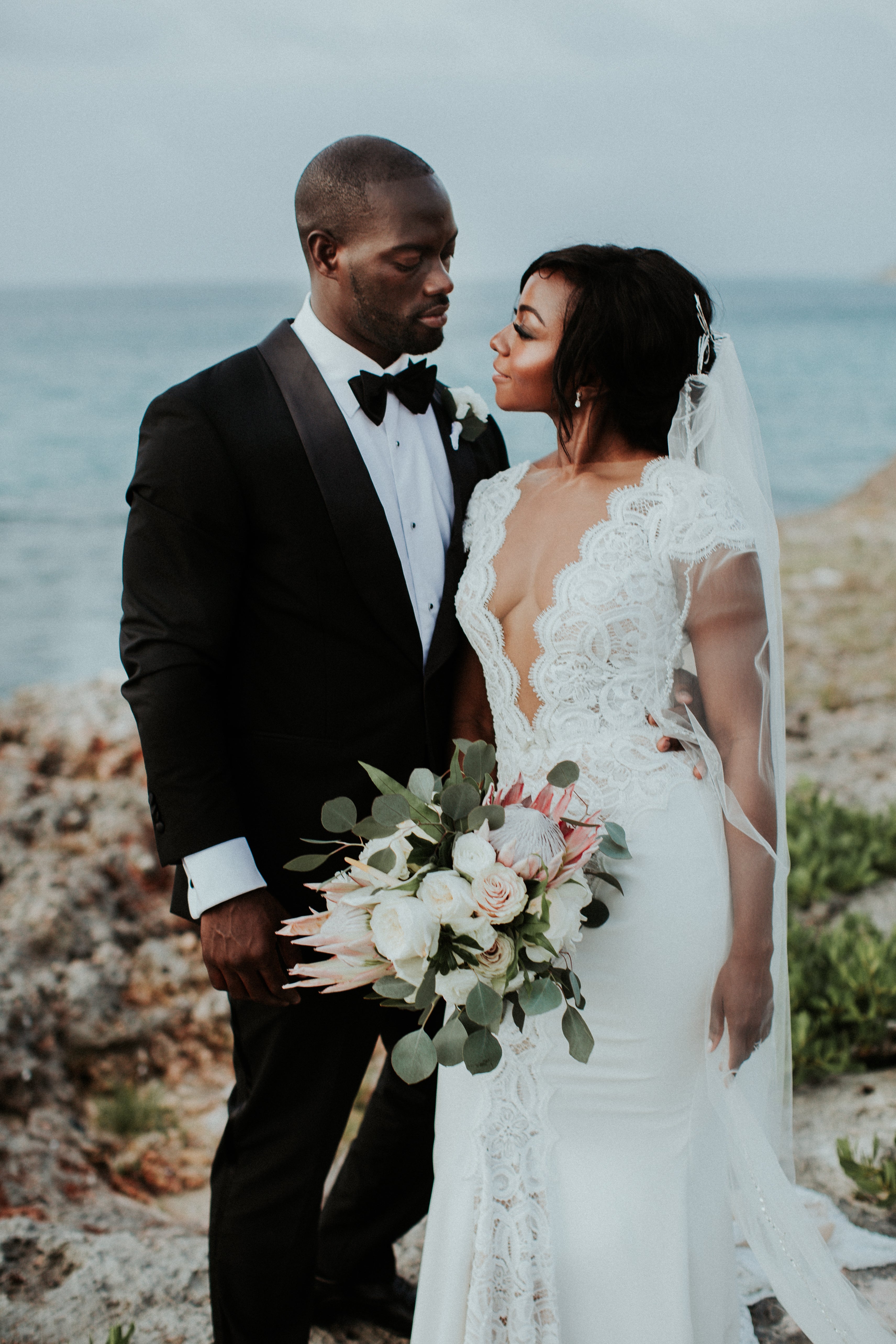 Bridal Bliss: Herlene and Khari’s Tropical Chic Wedding in Anguilla