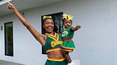 Gabrielle Union And Kaavia James Pay Tribute To The Clovers