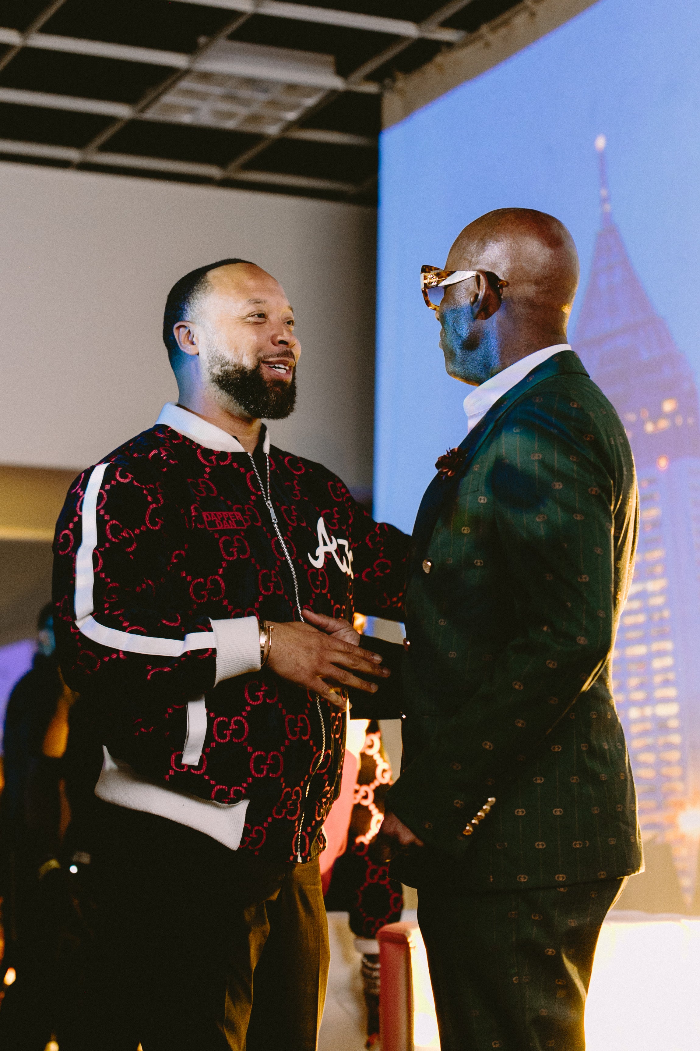 Dapper Dan Designs Custom Atlanta Jacket For A3C