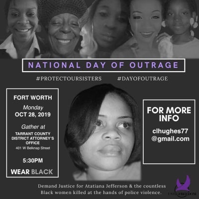 National Day Of Outrage: Demanding Justice For Atatiana Jefferson