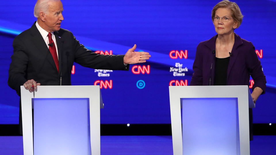 The Theme of Last Night’s Democratic Debate Was ‘Come For The Queen’