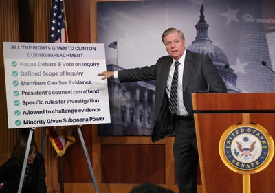 Lindsey Graham Introduces Resolution Demanding Transparency In Impeachment Inquiry
