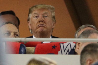 Trump Greeted With Boos At World Series Game