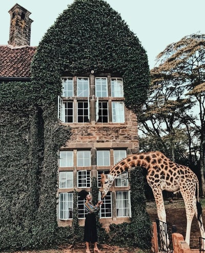 16 Times Jetsetters Went Wild For Giraffe Manor