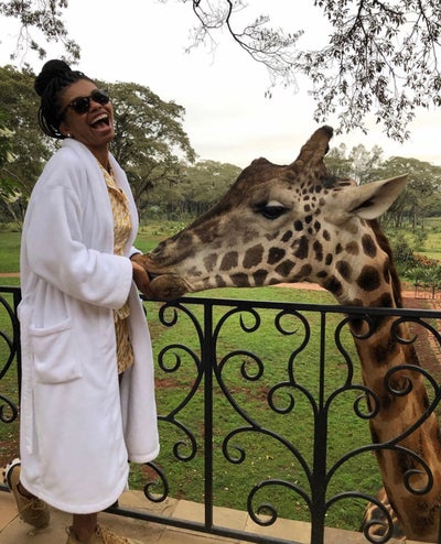 16 Times Jetsetters Went Wild For Giraffe Manor