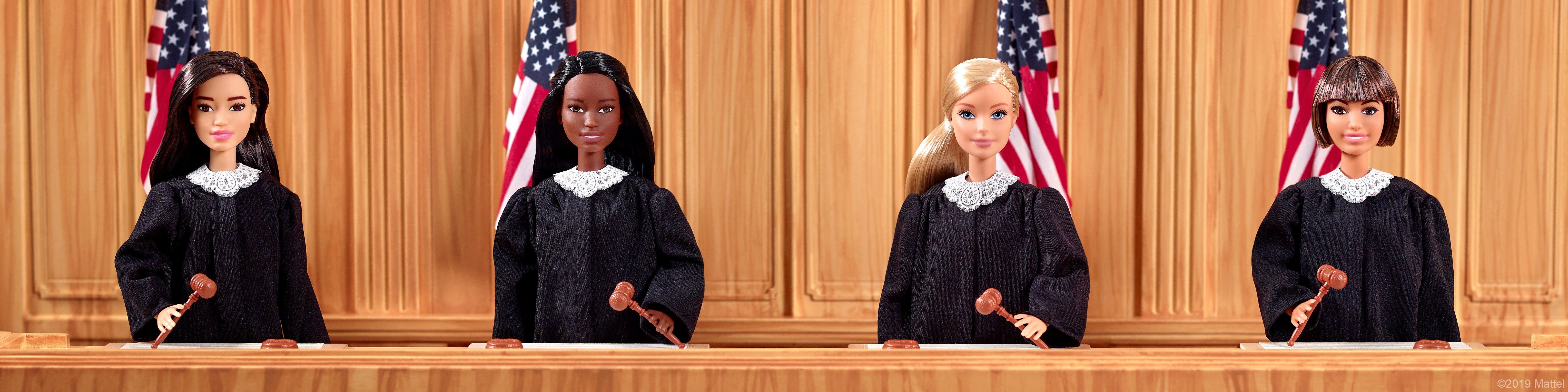 Barbie Takes On New Career As Judge