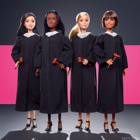 Barbie Takes On New Career As Judge