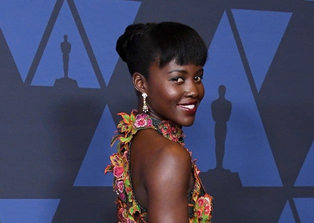 Lupita Nyong’o Wears Natural Bangs To The Governors Awards