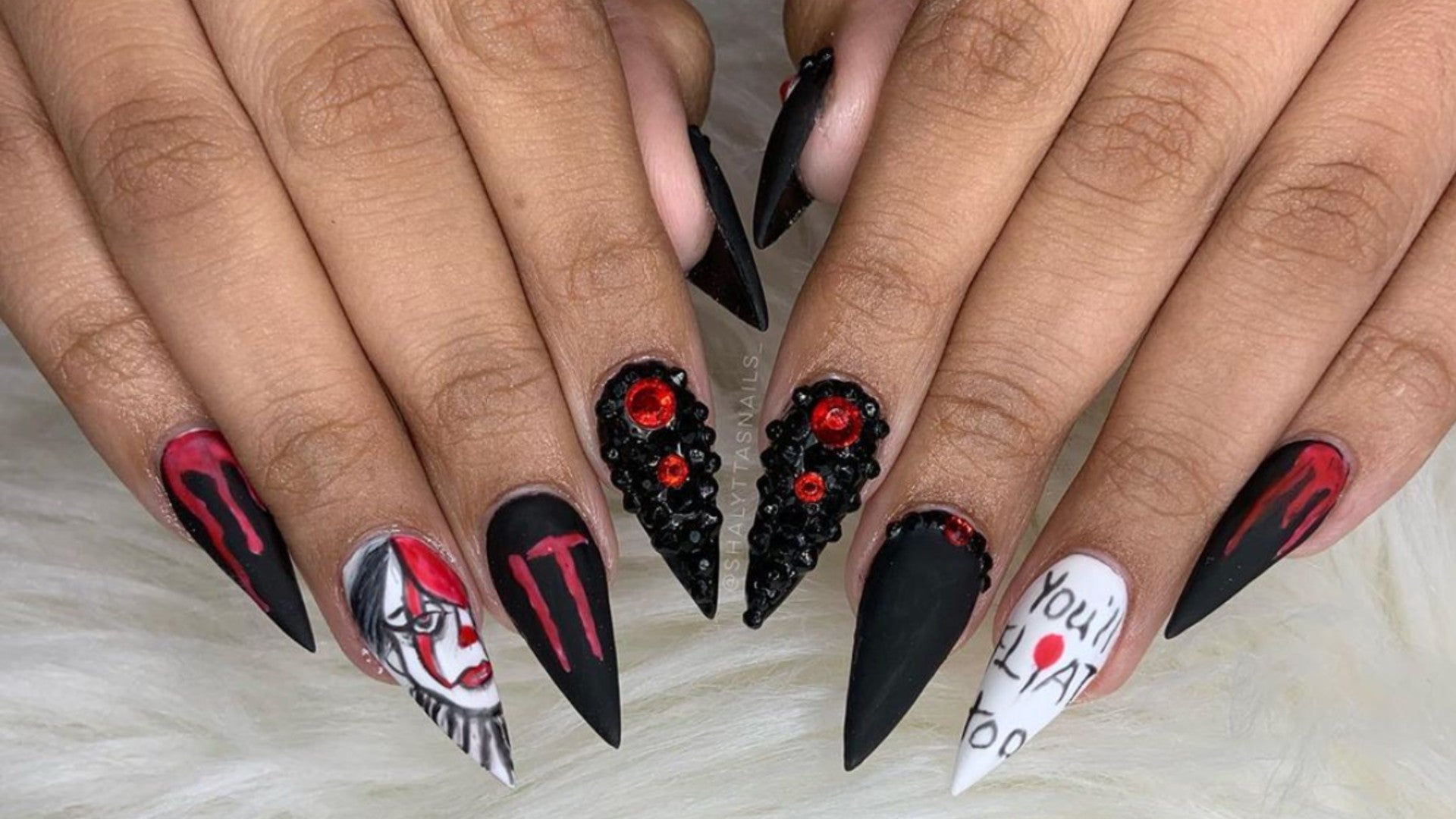 Spooky Themed Nails To Get You In The Halloween Spirit Essence