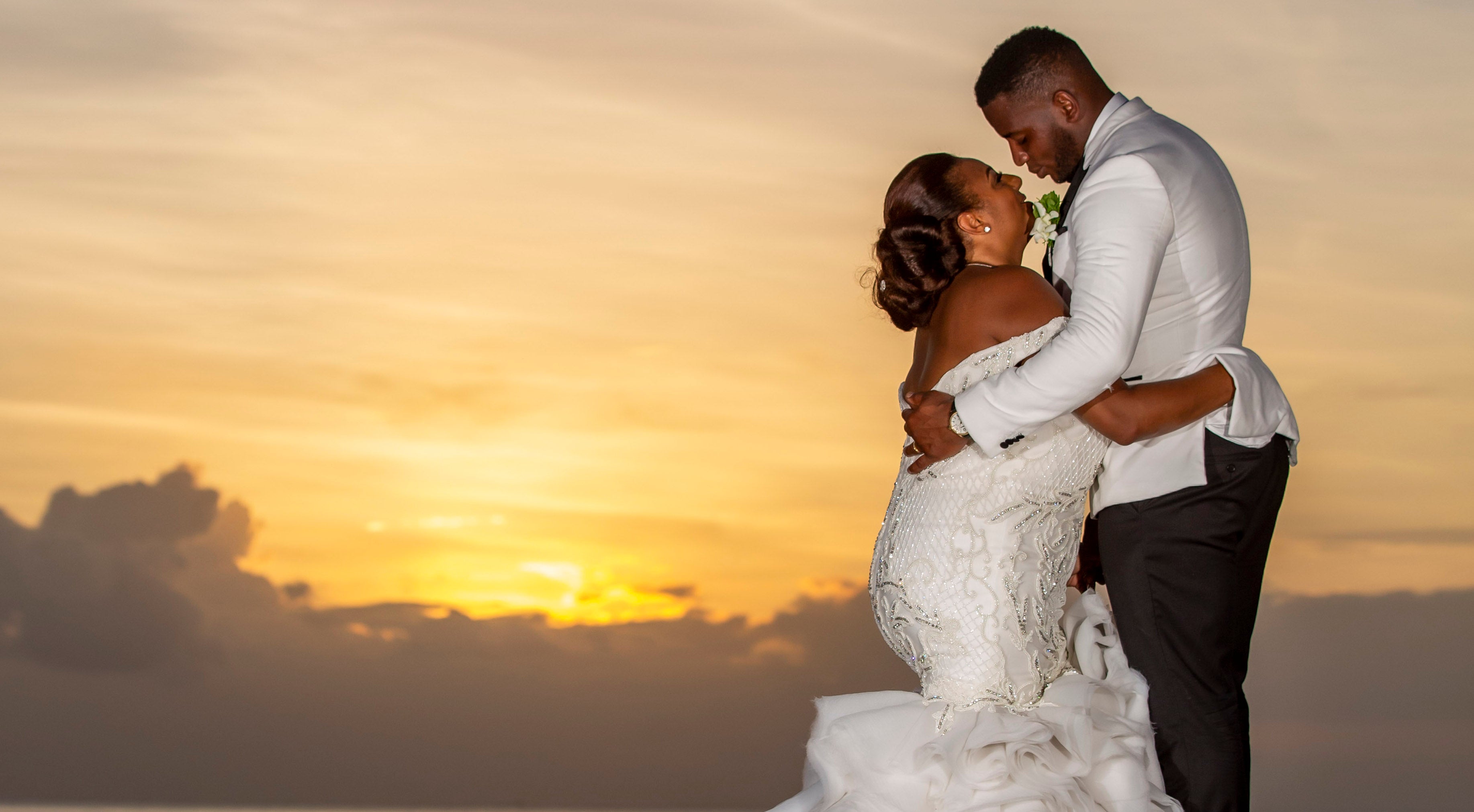 Bridal Bliss: Melissa and Hervan’s St. Lucia’s Wedding At Jade Mountain Resort