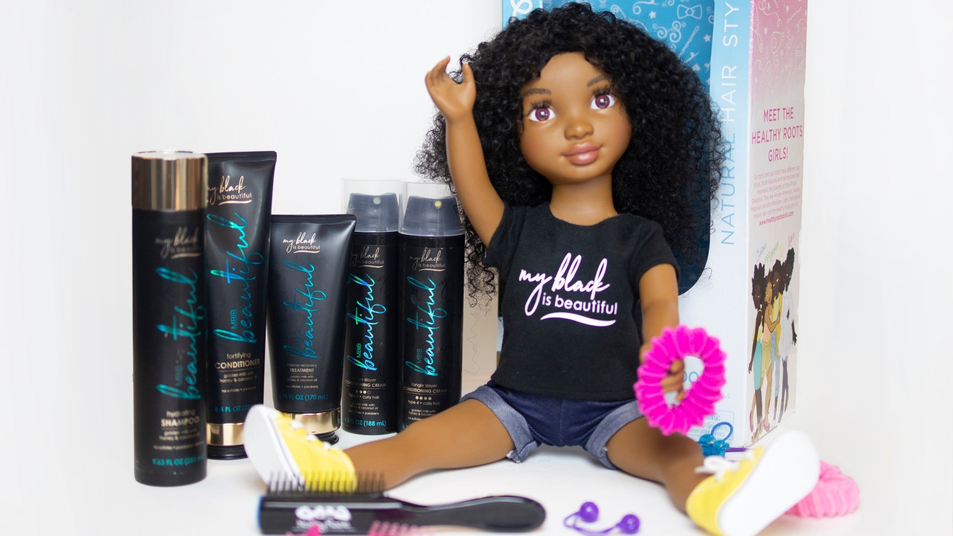 The Healthy Roots Zoe Doll Collaboration With My Black Is Beautiful Is