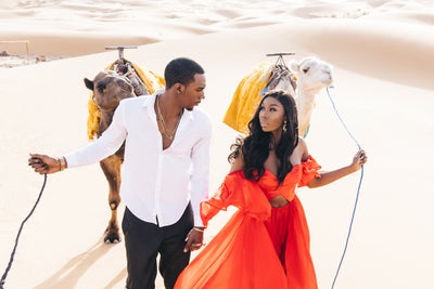 YouTubers Essie & Maurice Share Engagement Photos Shot In Morocco