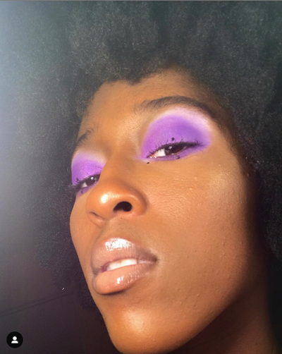 Influencer-Inspired Purple Beauty For Spirit Day