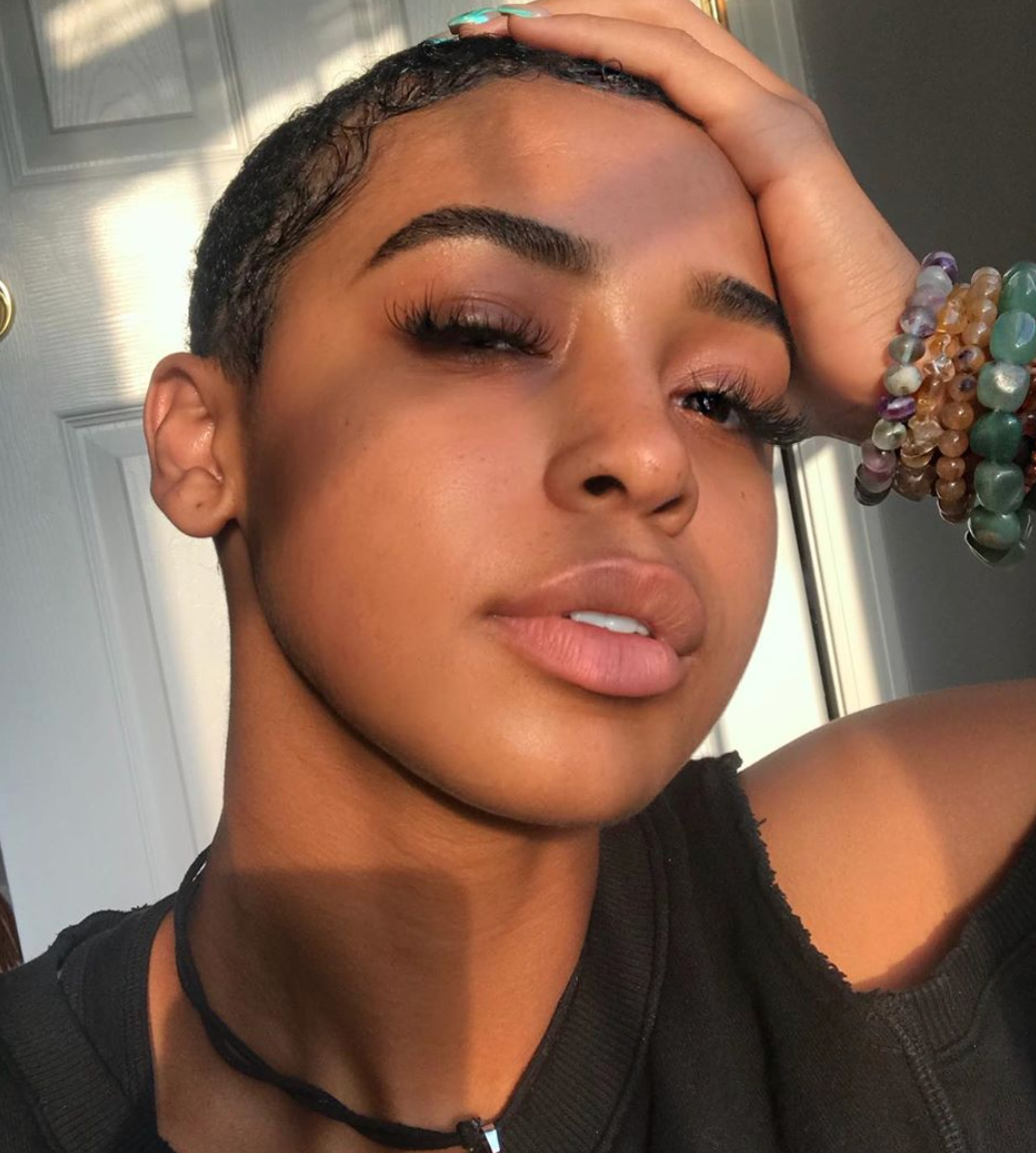 20 Beautiful Black Women Proudly Rocking Bald Heads And Low Cuts