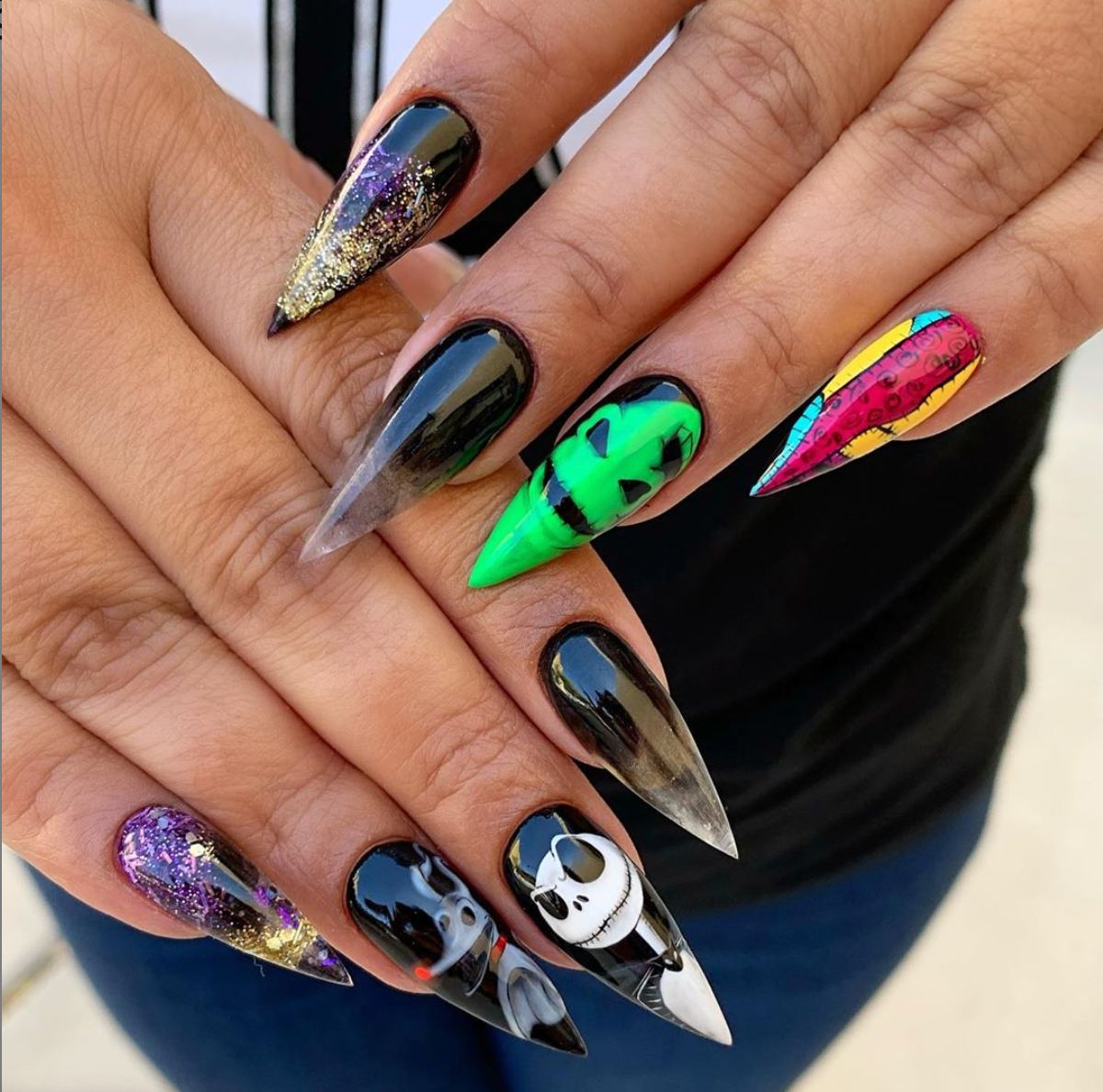 Spooky Themed Nails To Get You In The Halloween Spirit