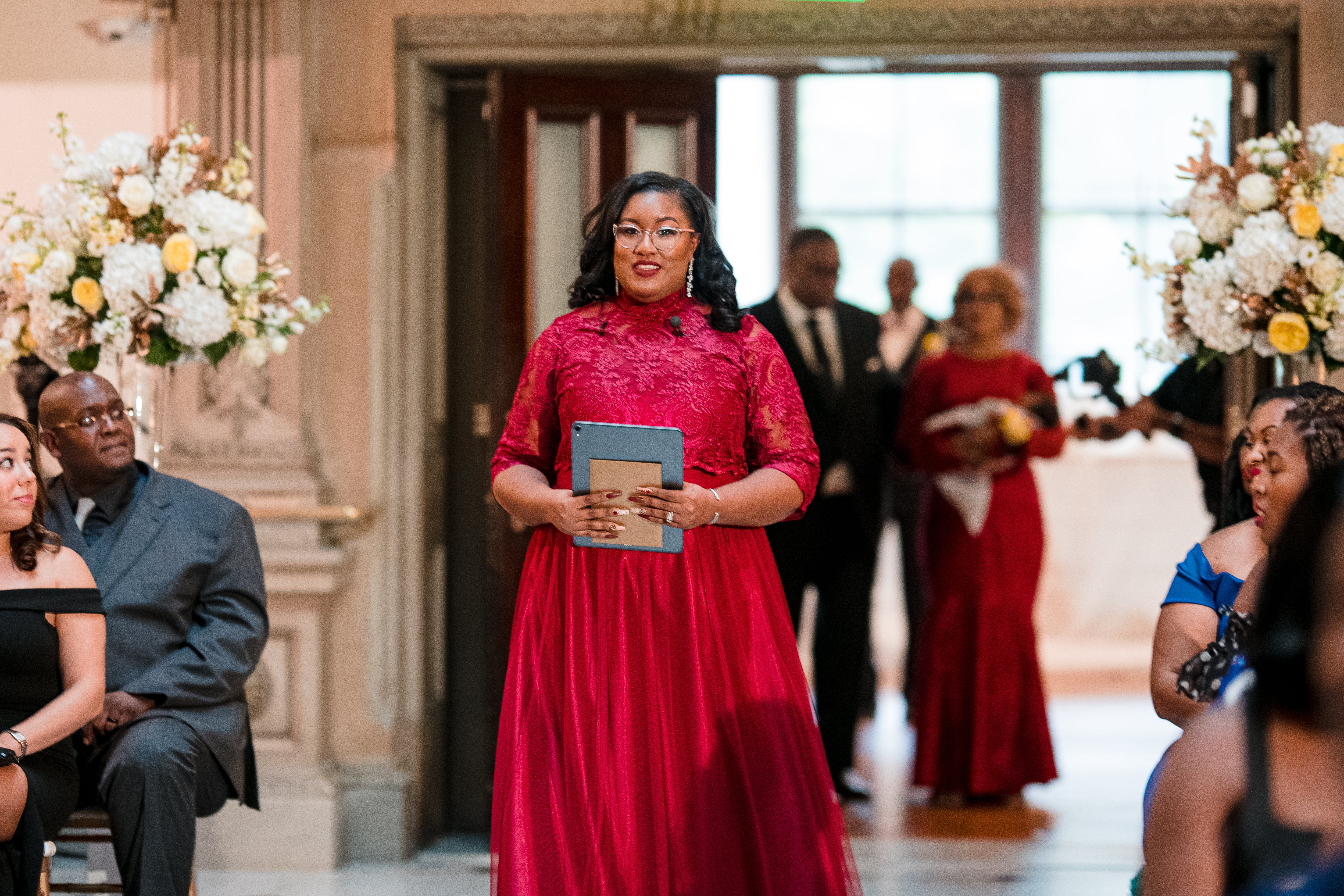 Bridal Bliss: Joi-Marie And Anton Had A Storybook Wedding Inside This Historic Library