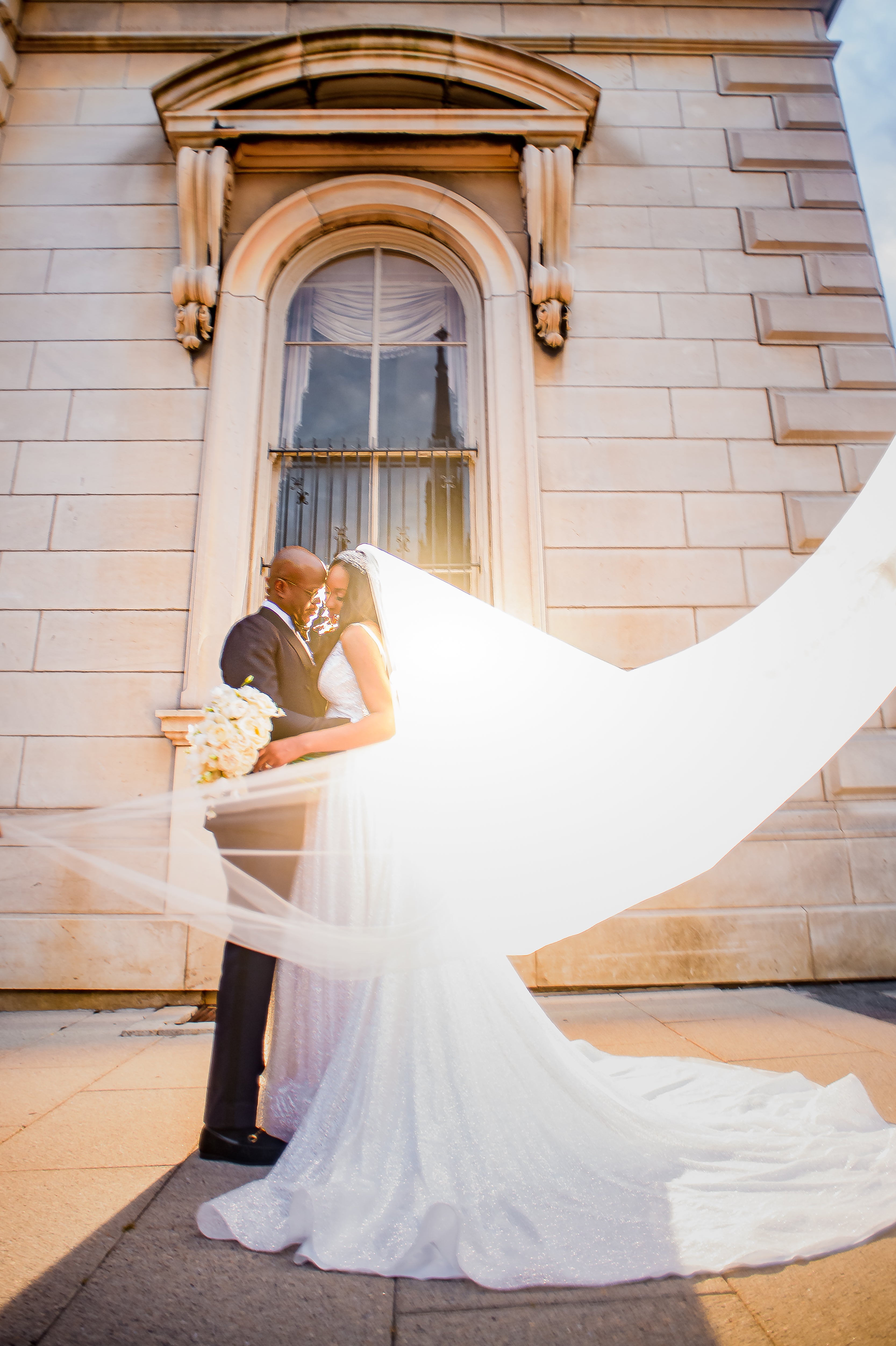 Bridal Bliss: Joi-Marie And Anton Had A Storybook Wedding Inside This Historic Library