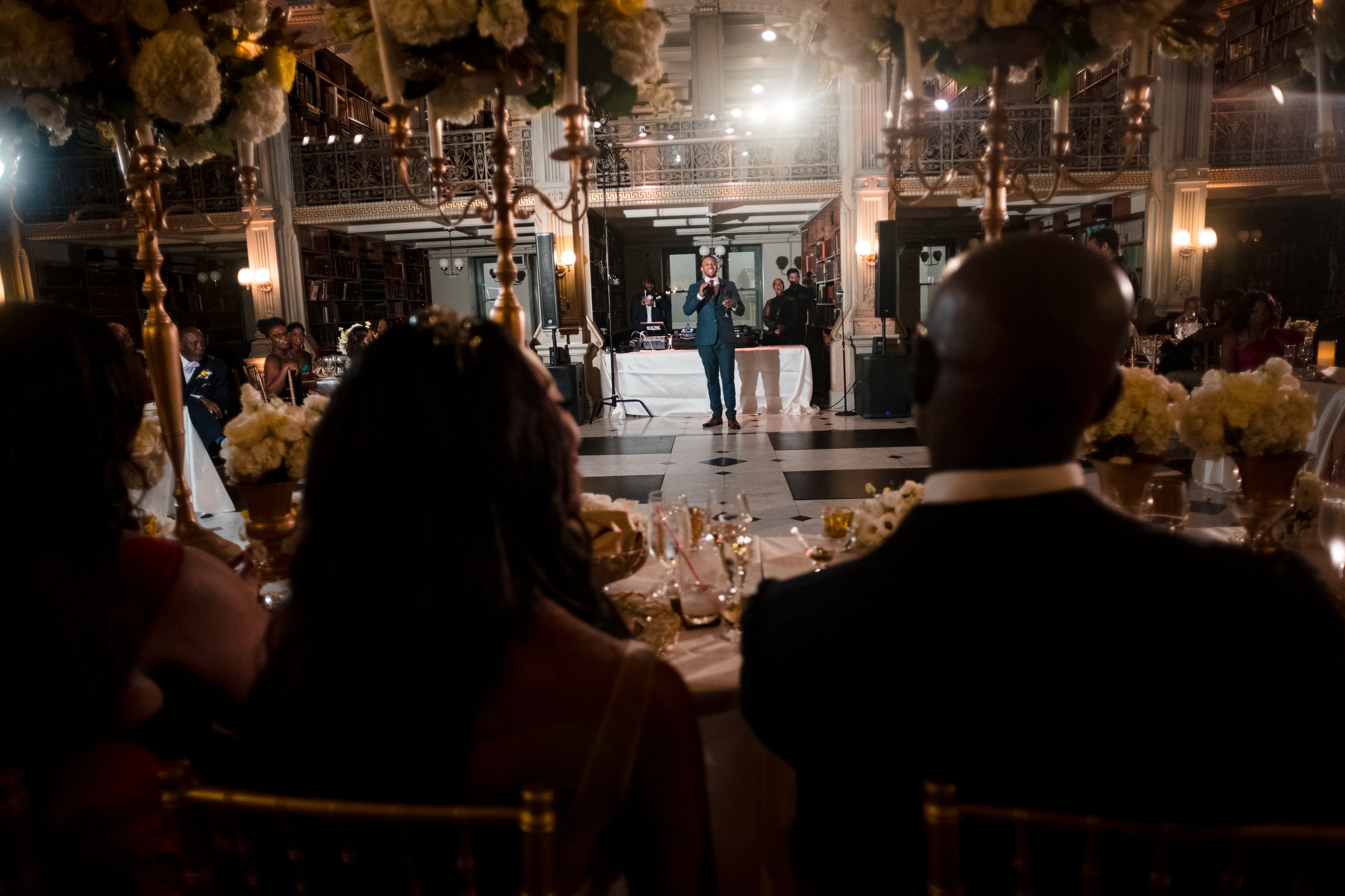 Bridal Bliss: Joi-Marie And Anton Had A Storybook Wedding Inside This Historic Library