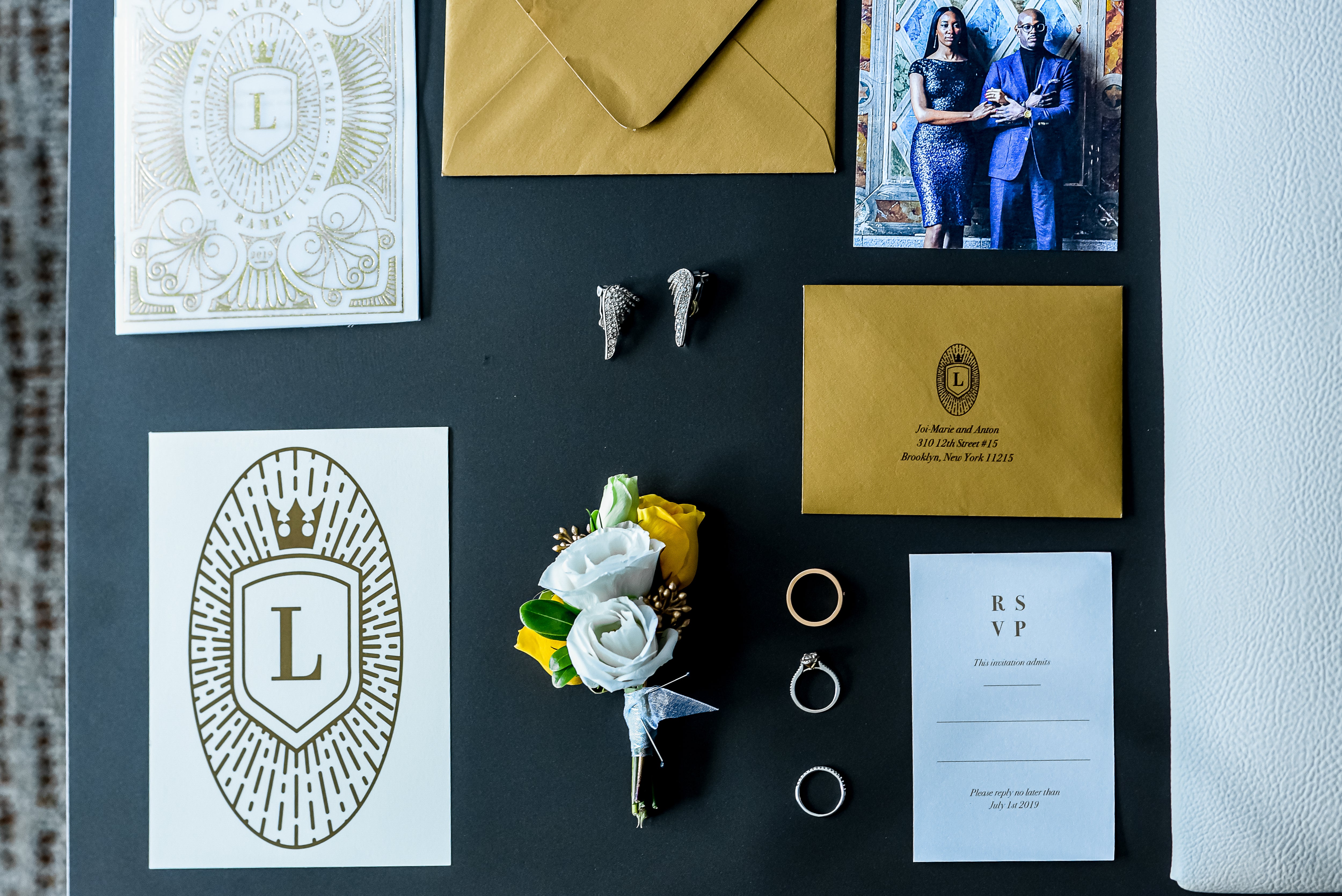 Bridal Bliss: Joi-Marie And Anton Had A Storybook Wedding Inside This Historic Library