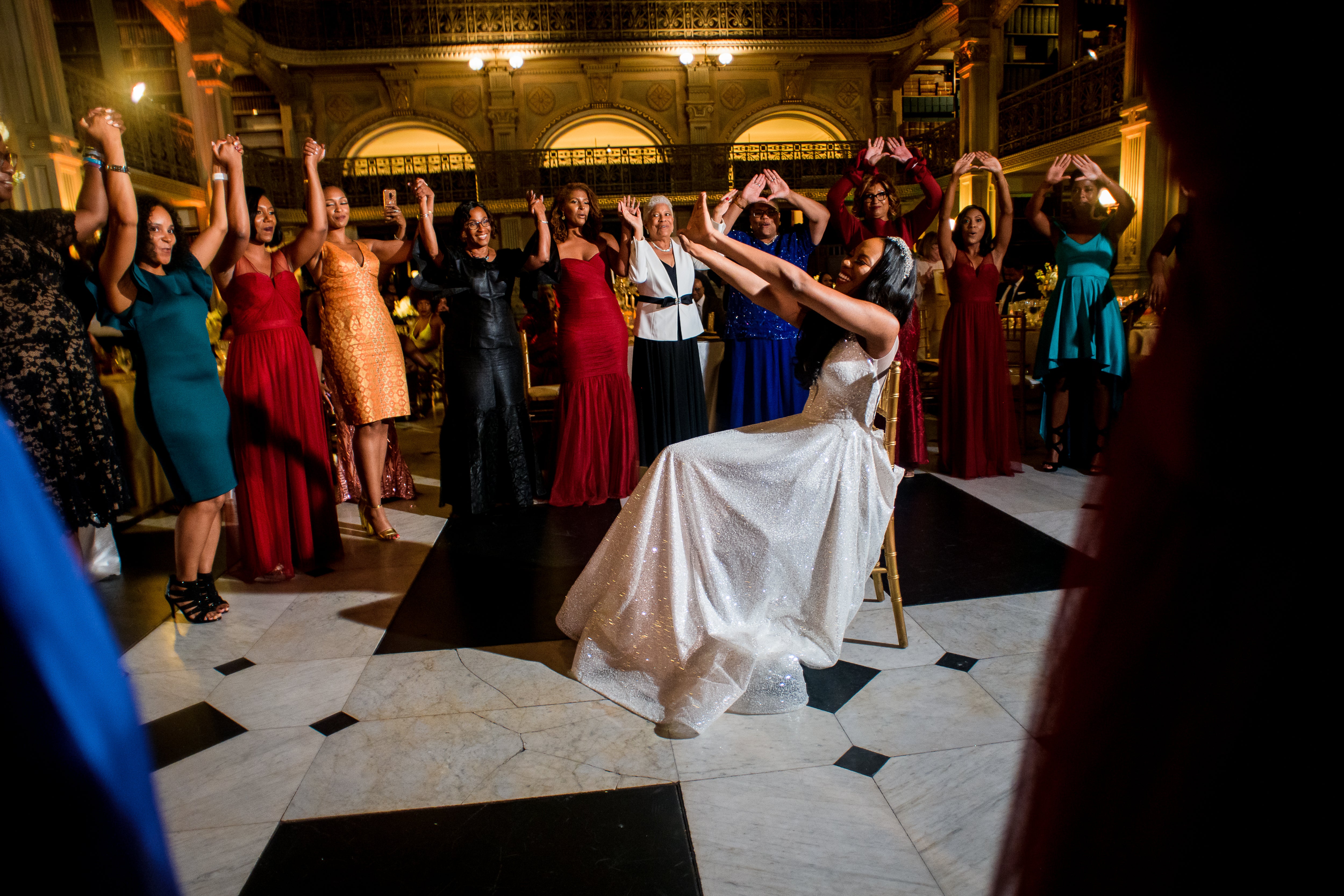 Bridal Bliss: Joi-Marie And Anton Had A Storybook Wedding Inside This Historic Library
