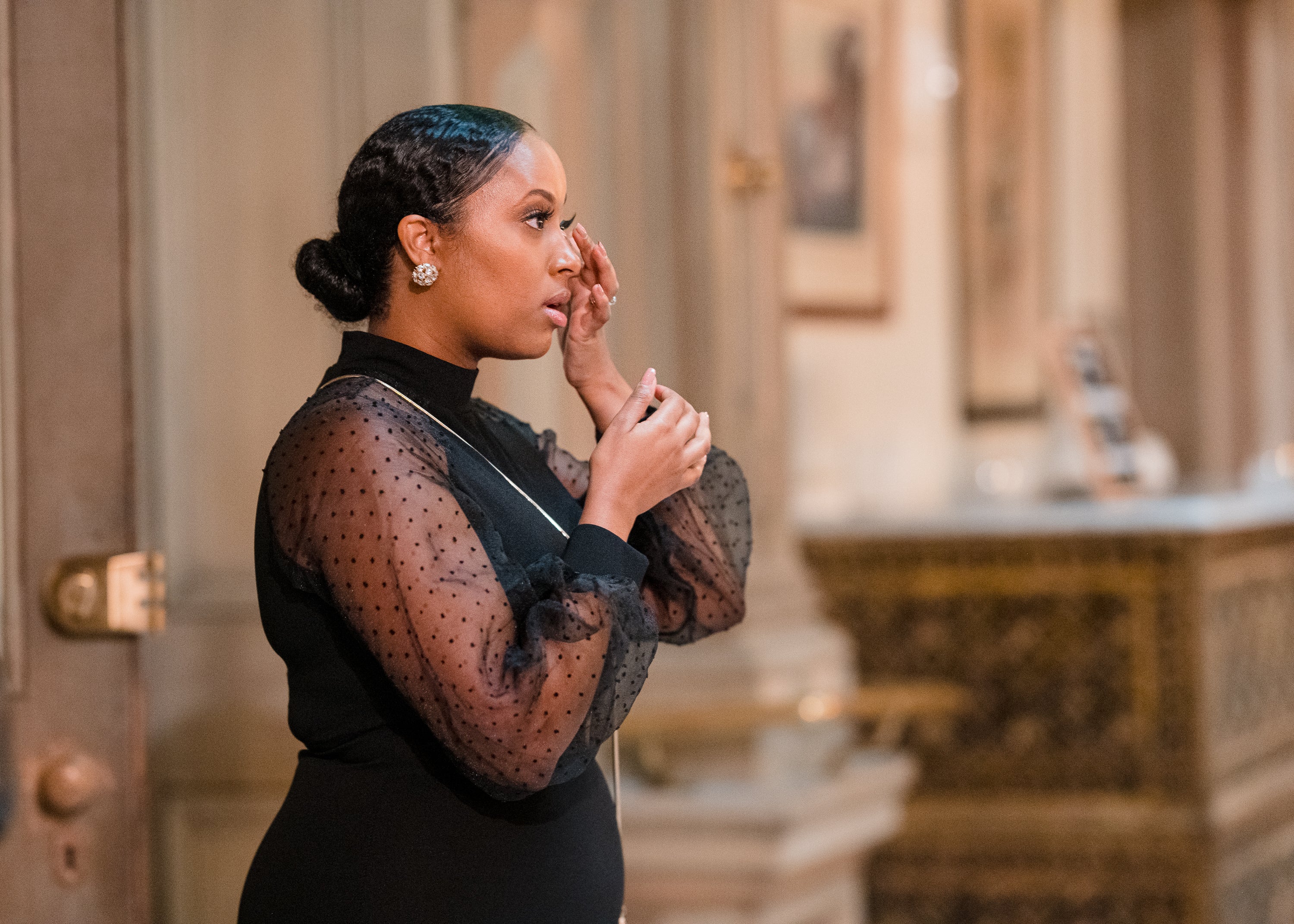 Bridal Bliss: Joi-Marie And Anton Had A Storybook Wedding Inside This Historic Library