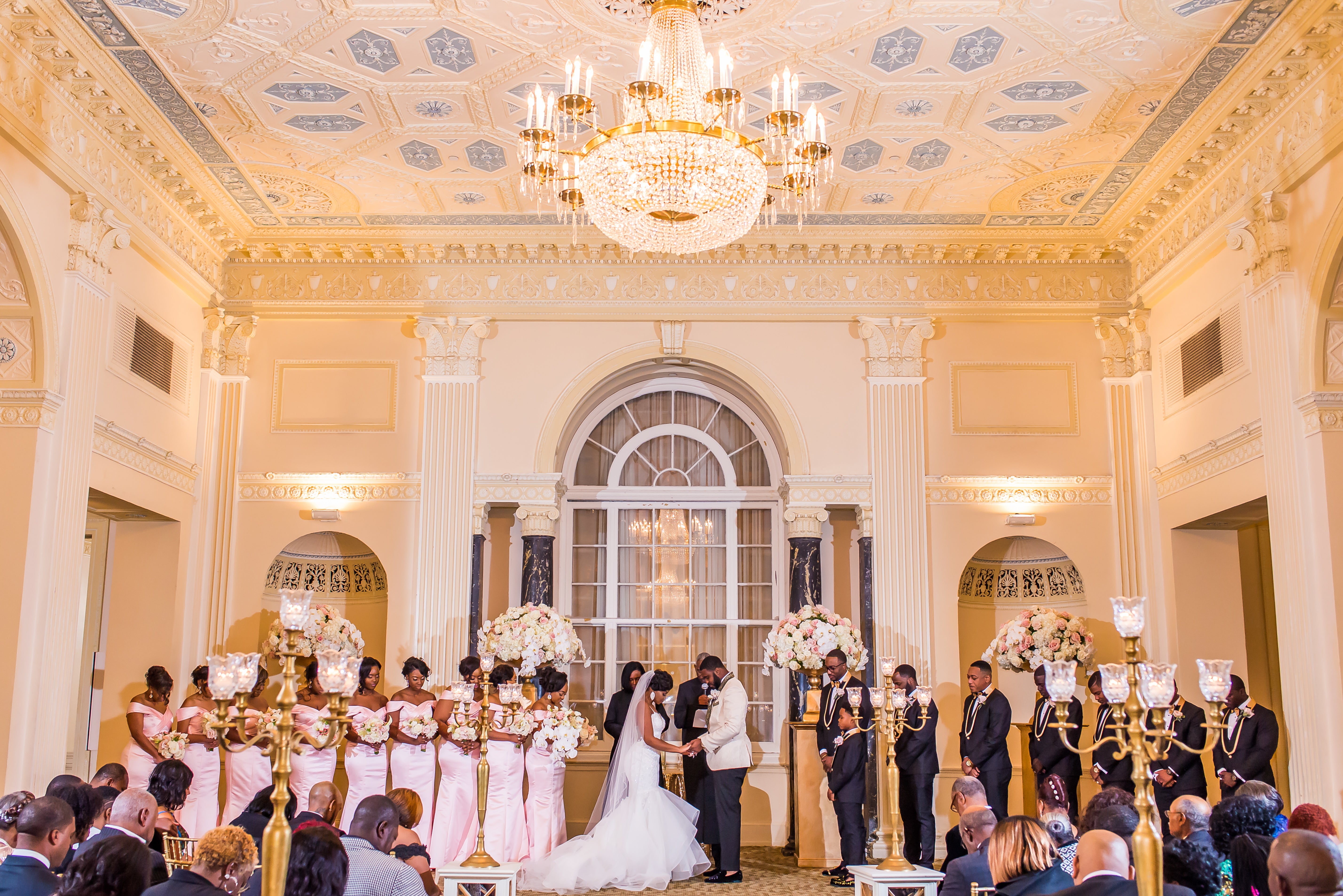 Bridal Bliss: Kendra and Jonathan Made Memories With Their Black Tie Ballroom Ceremony