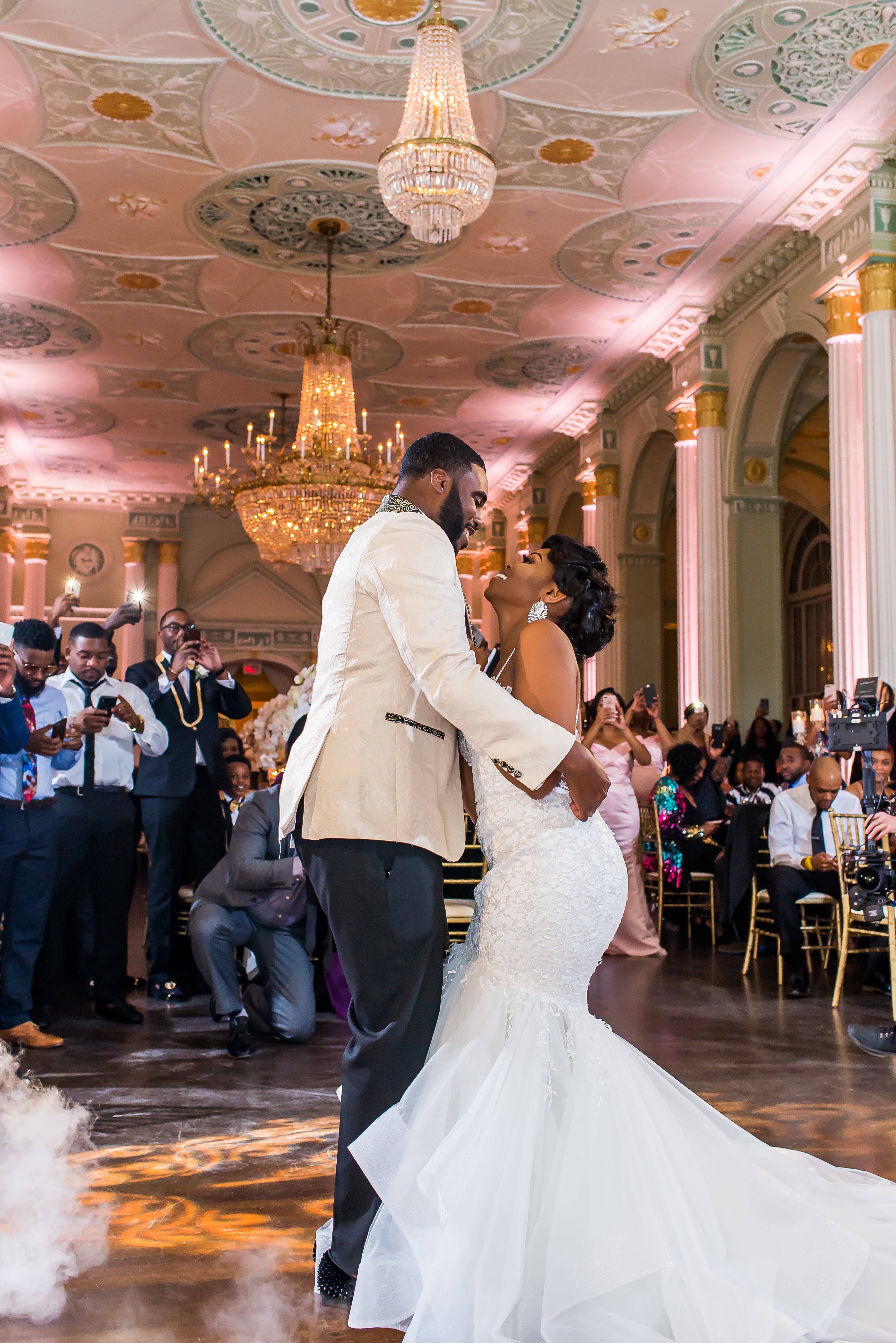 Bridal Bliss: Kendra and Jonathan Made Memories With Their Black Tie Ballroom Ceremony