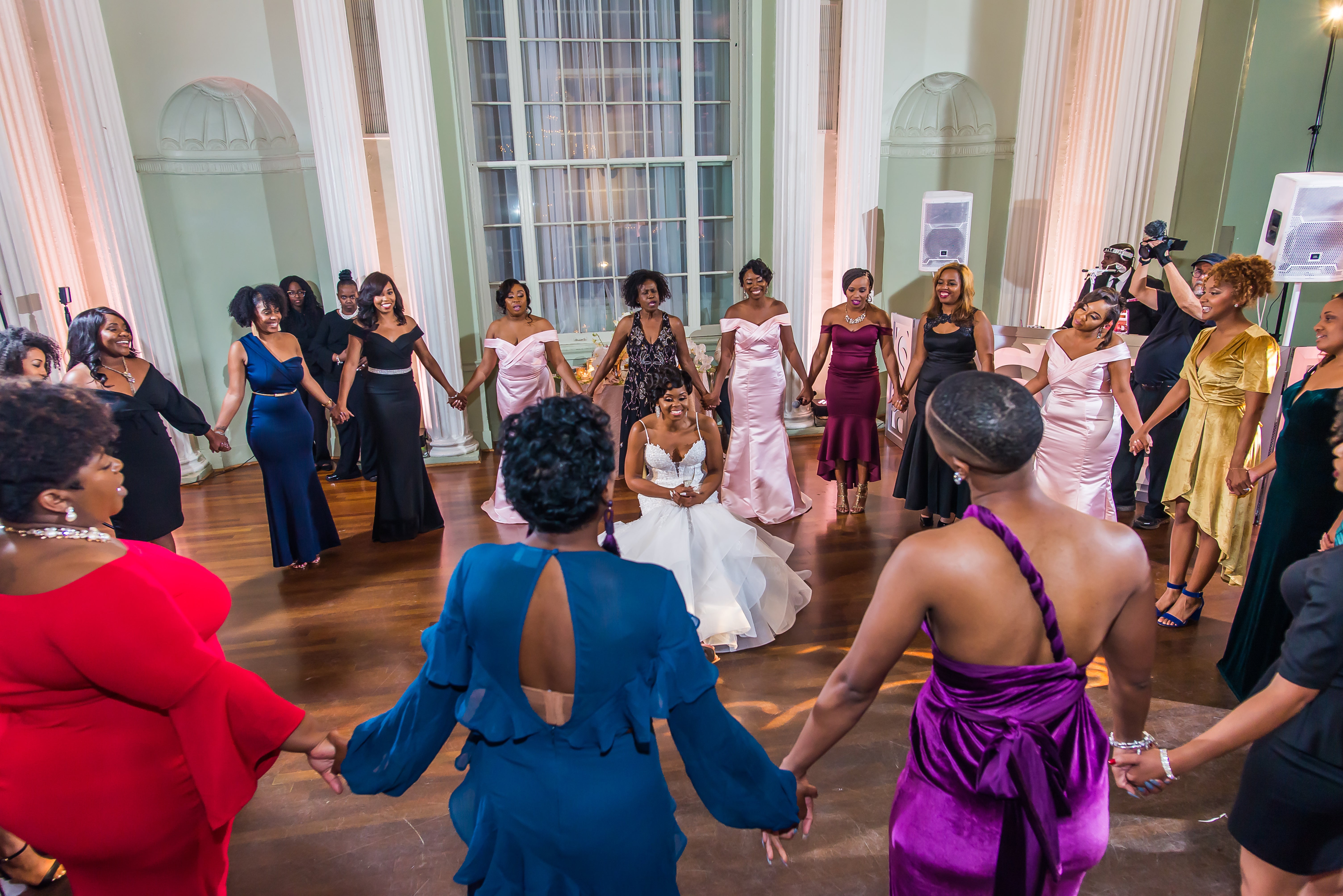 Bridal Bliss: Kendra and Jonathan Made Memories With Their Black Tie Ballroom Ceremony