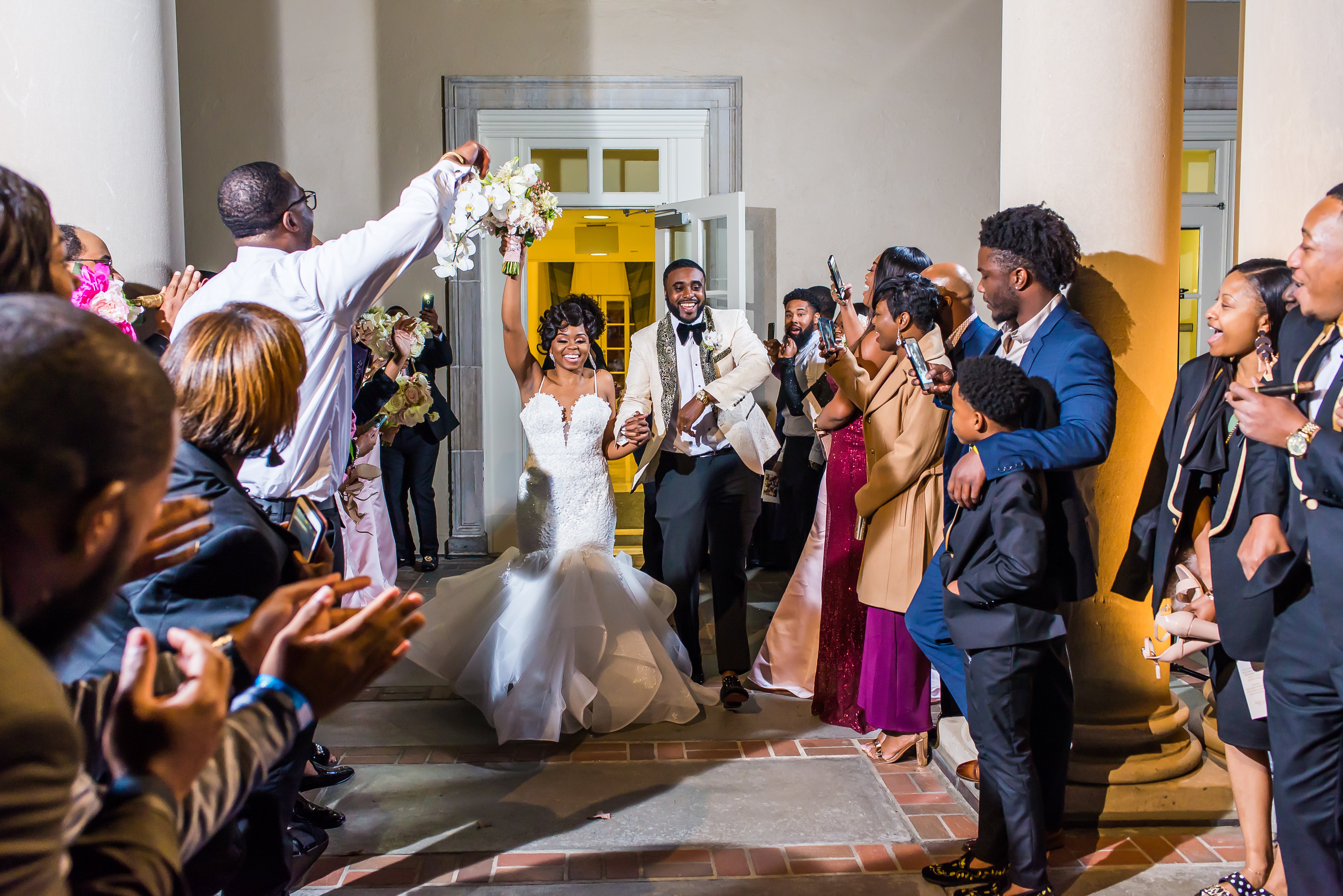 Bridal Bliss: Kendra and Jonathan Made Memories With Their Black Tie Ballroom Ceremony