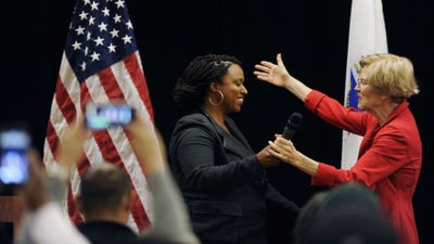 Ayanna Pressley Endorses Elizabeth Warren