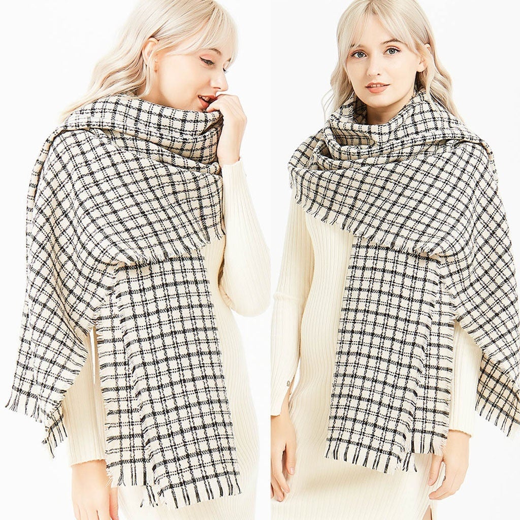 No Windchill Formed Against You Shall Prosper With These Chic Blanket Scarves
