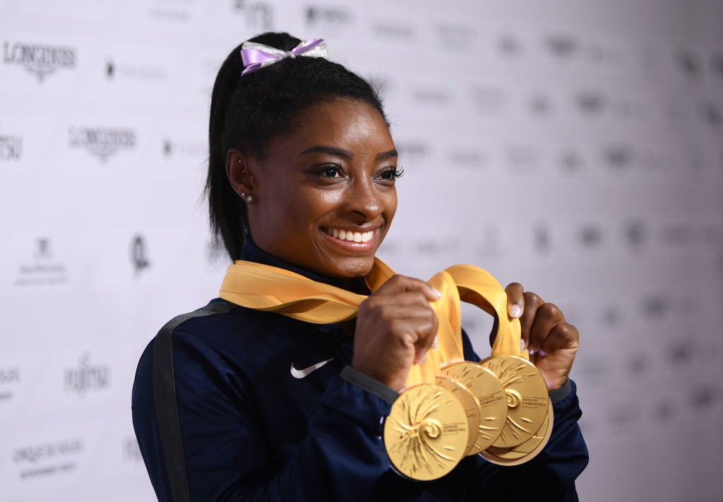Simone Biles Named Olympic Female Athlete of the Year By Team USA
