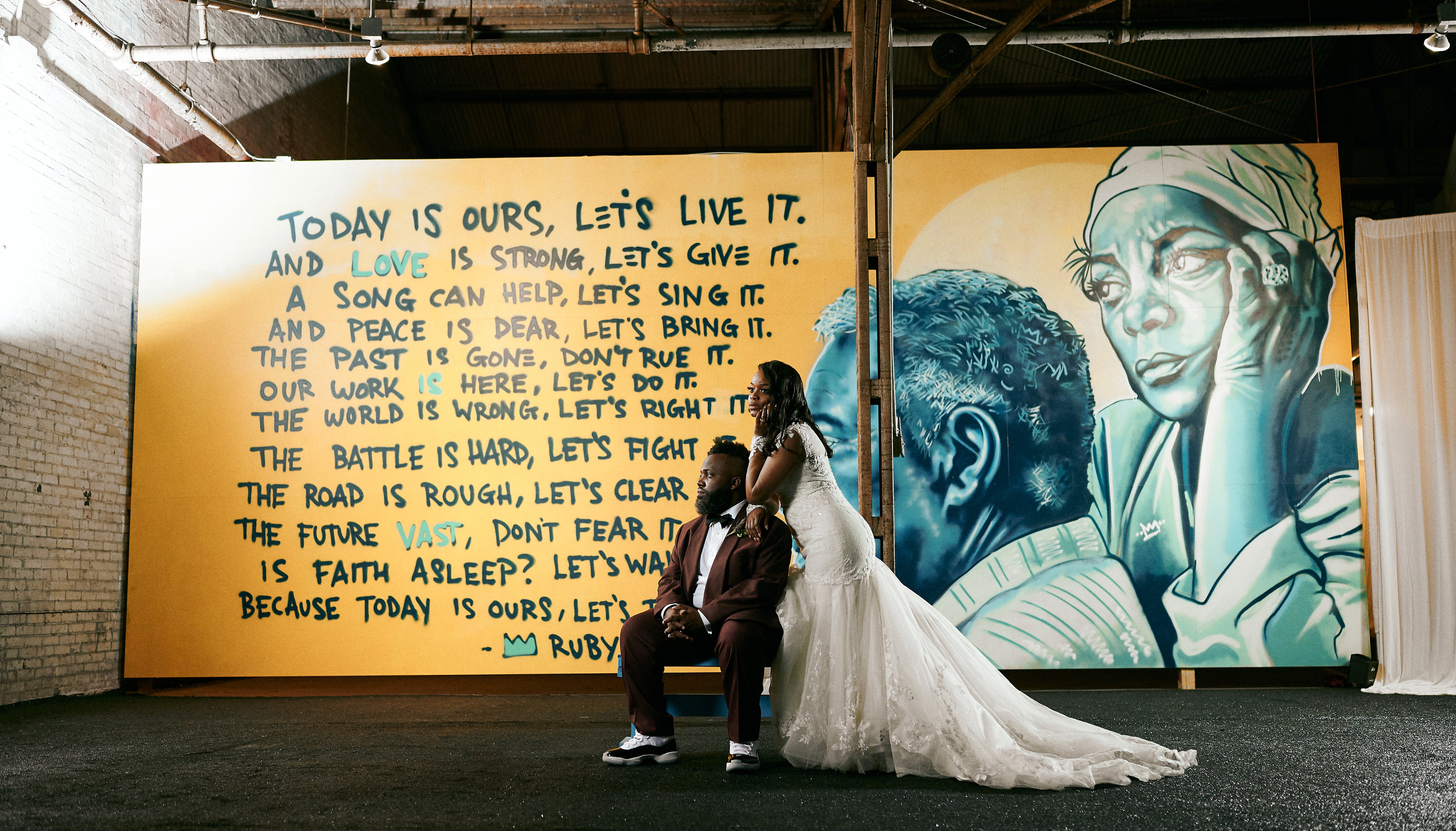 Bridal Bliss: A Round Of Applause For Brittany and Reginald's Woke New Orleans Wedding