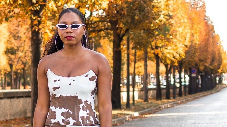 We Want In On The Chic Cow Print Trend