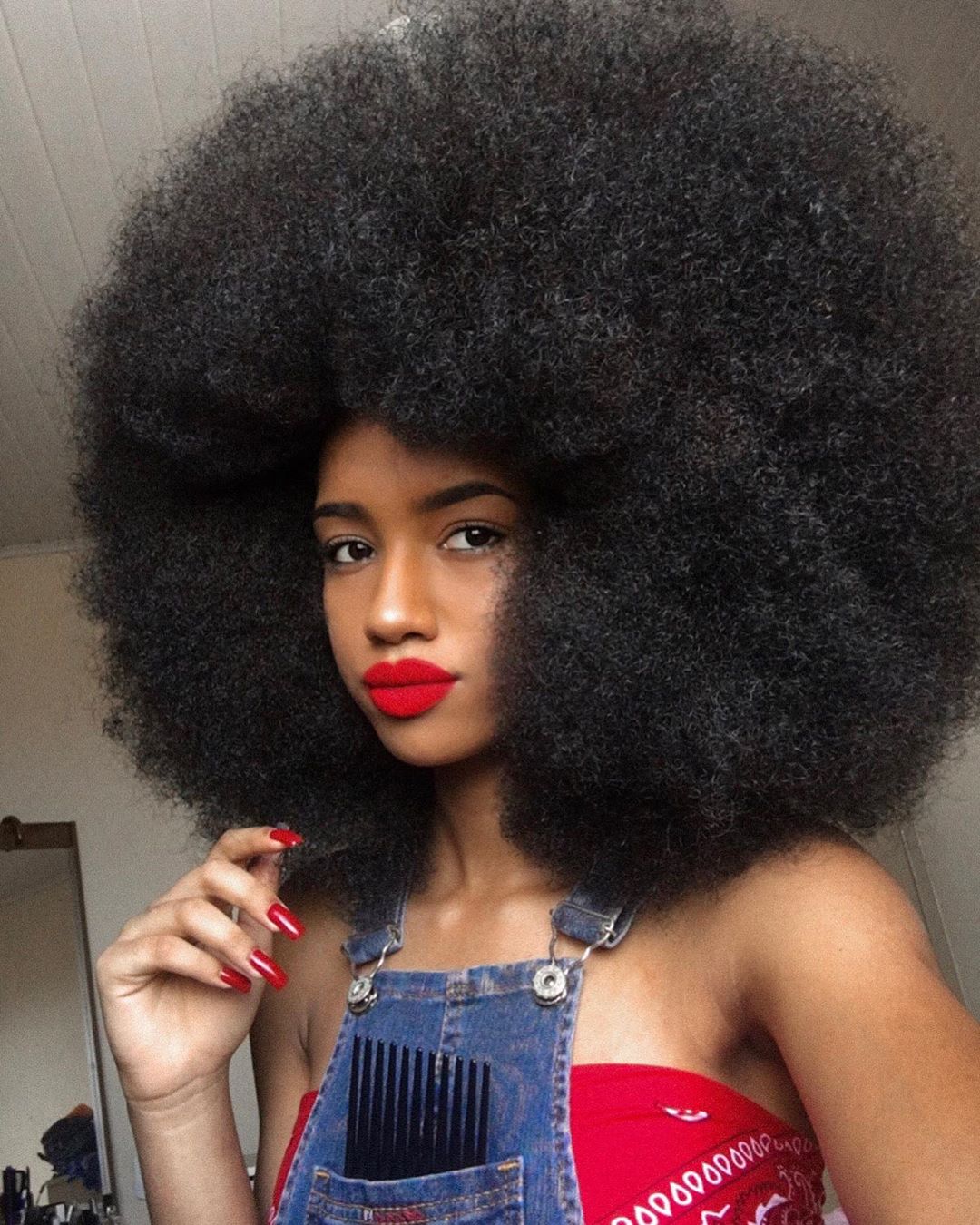 Ebonee Davis, Teyonah Parris And Other Beauties With Covetable Afros