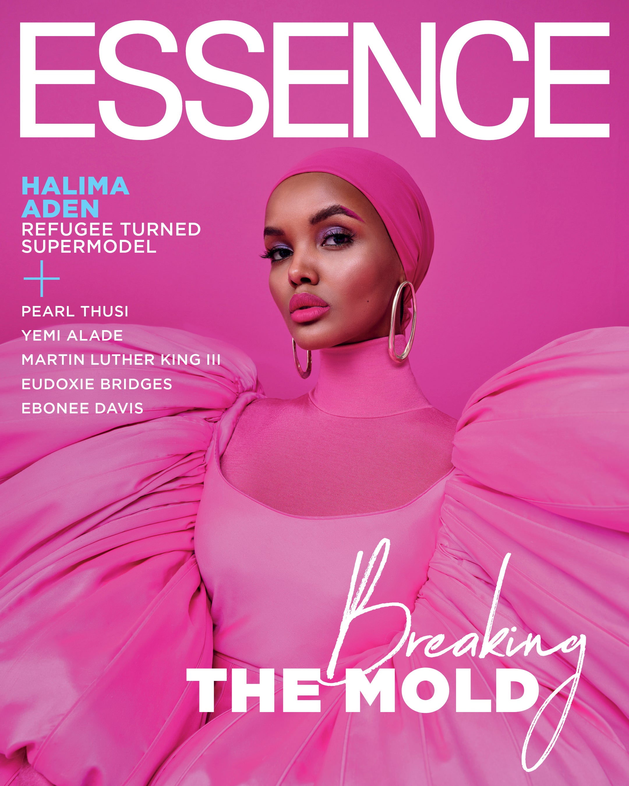 First Look: Model Halima Aden Celebrates Disrupting Traditional Beauty Standards On January/February 2020 Cover Of ESSENCE Magazine