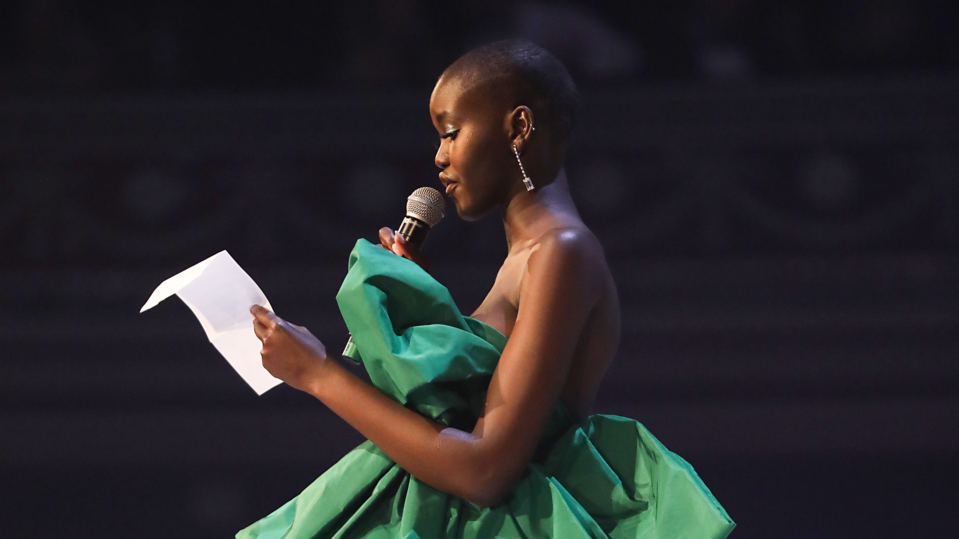 Adut Akech Calls For Greater Diversity In Model Of The Year Acceptance Speech At Fashion Awards