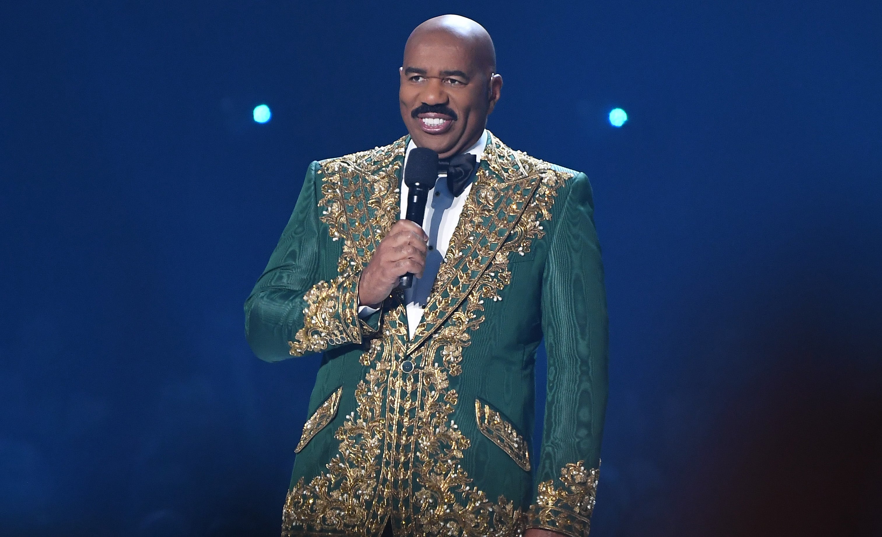 Steve Harvey Seemingly Mixes Up Names Of Miss Universe Contestants Again: 'Quit Doing This To Me'