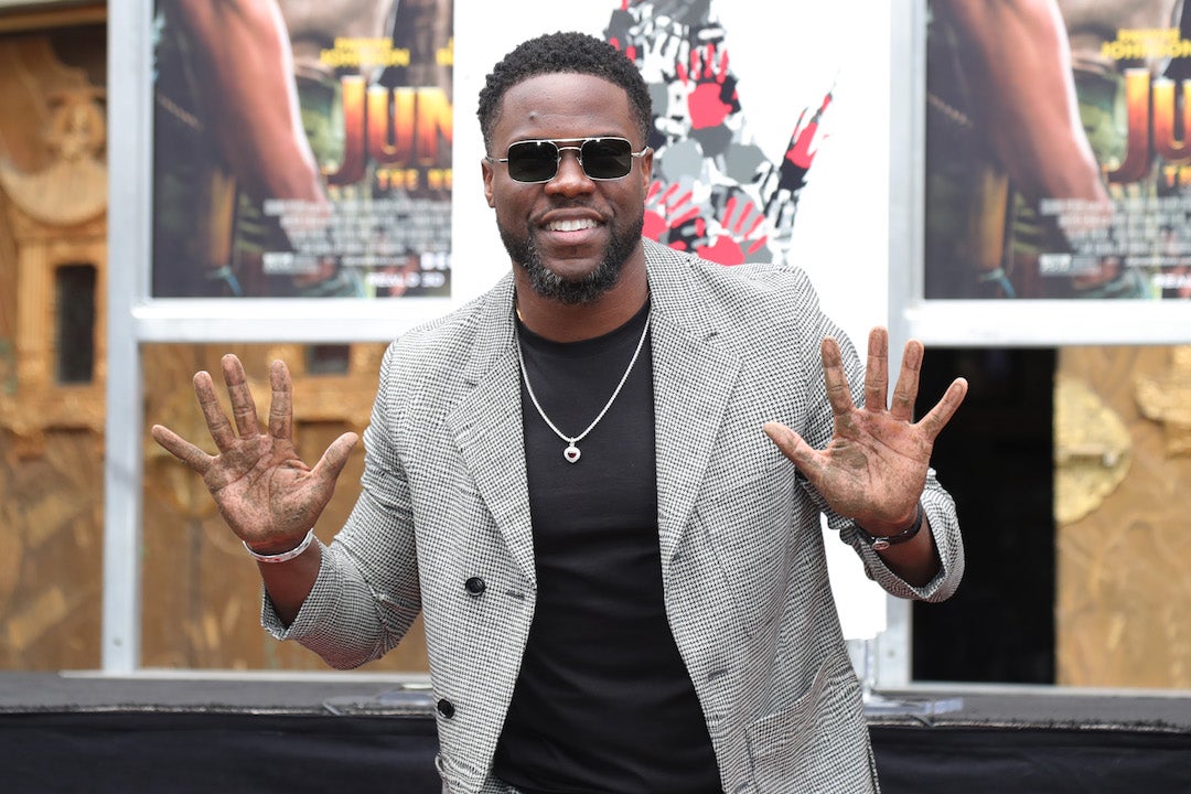 Kevin Hart Receives Foot And Handprint Ceremony At Historic TCL Chinese Theatre