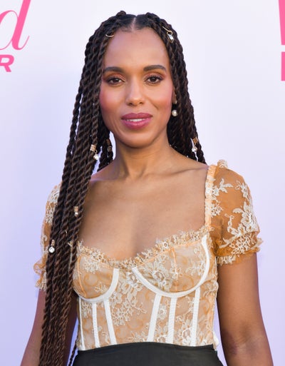 Kerry Washington Stuns In Sparkly Senegalese Twists